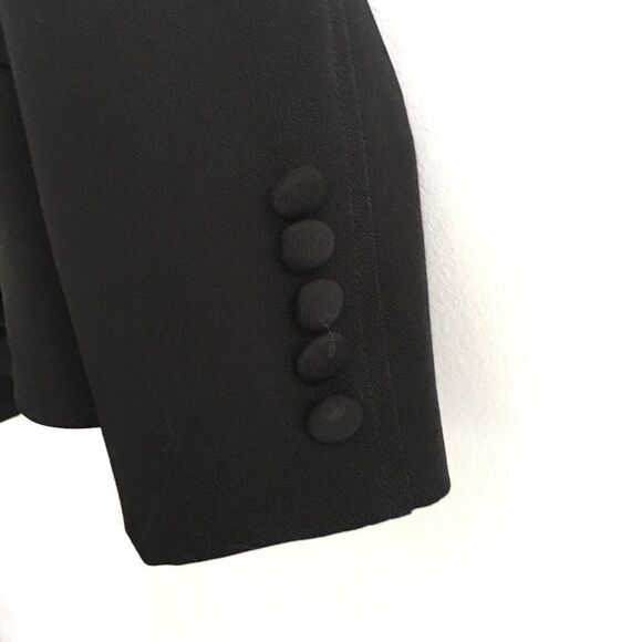 Matis by LUCIAN MATIS Black Single Button Front Blazer Jacket XS - Picture 6 of 9